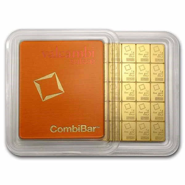 50 x 1 Gram Gold CombiBars