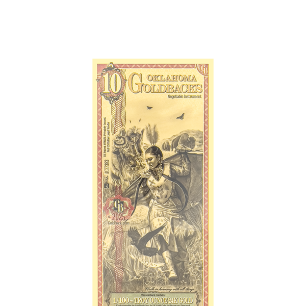 10 Oklahoma Goldback (ALPHA)