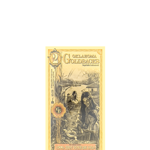 2 Oklahoma Goldback (ALPHA)